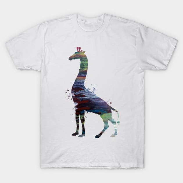 Giraffe T-Shirt by TheJollyMarten